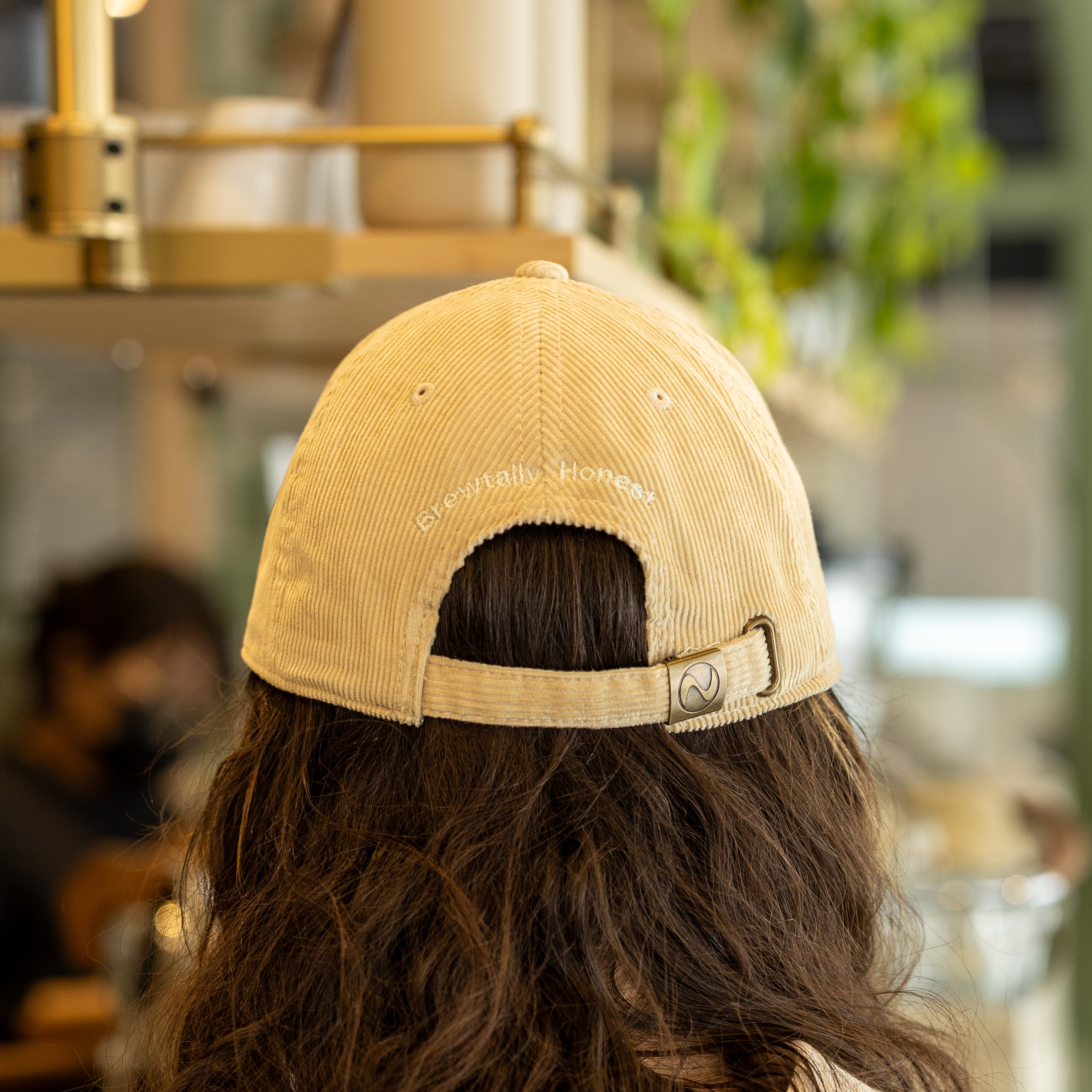 Beige Brewtally Honest Flat Cap