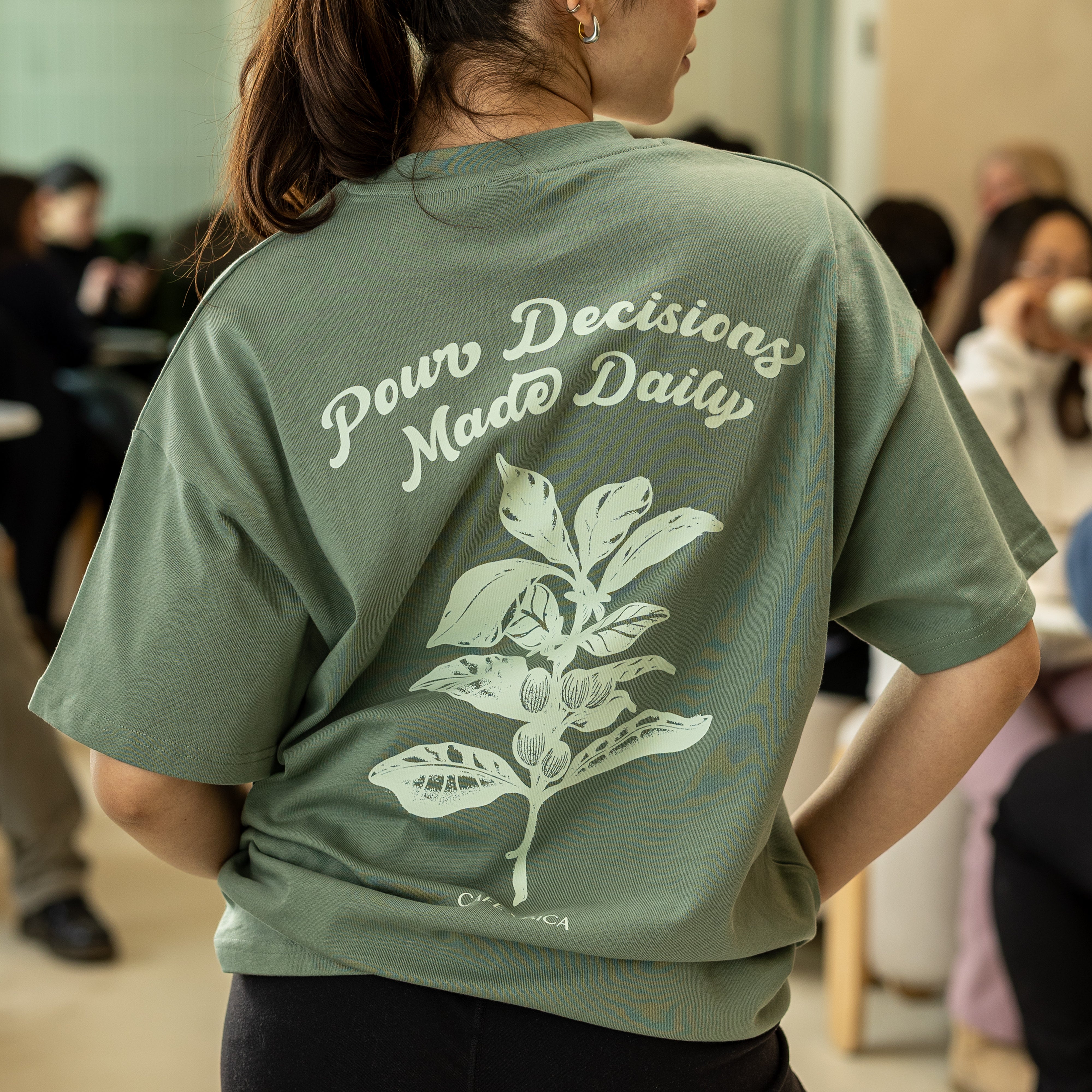 Green Pour Decisions Made Daily T-shirt