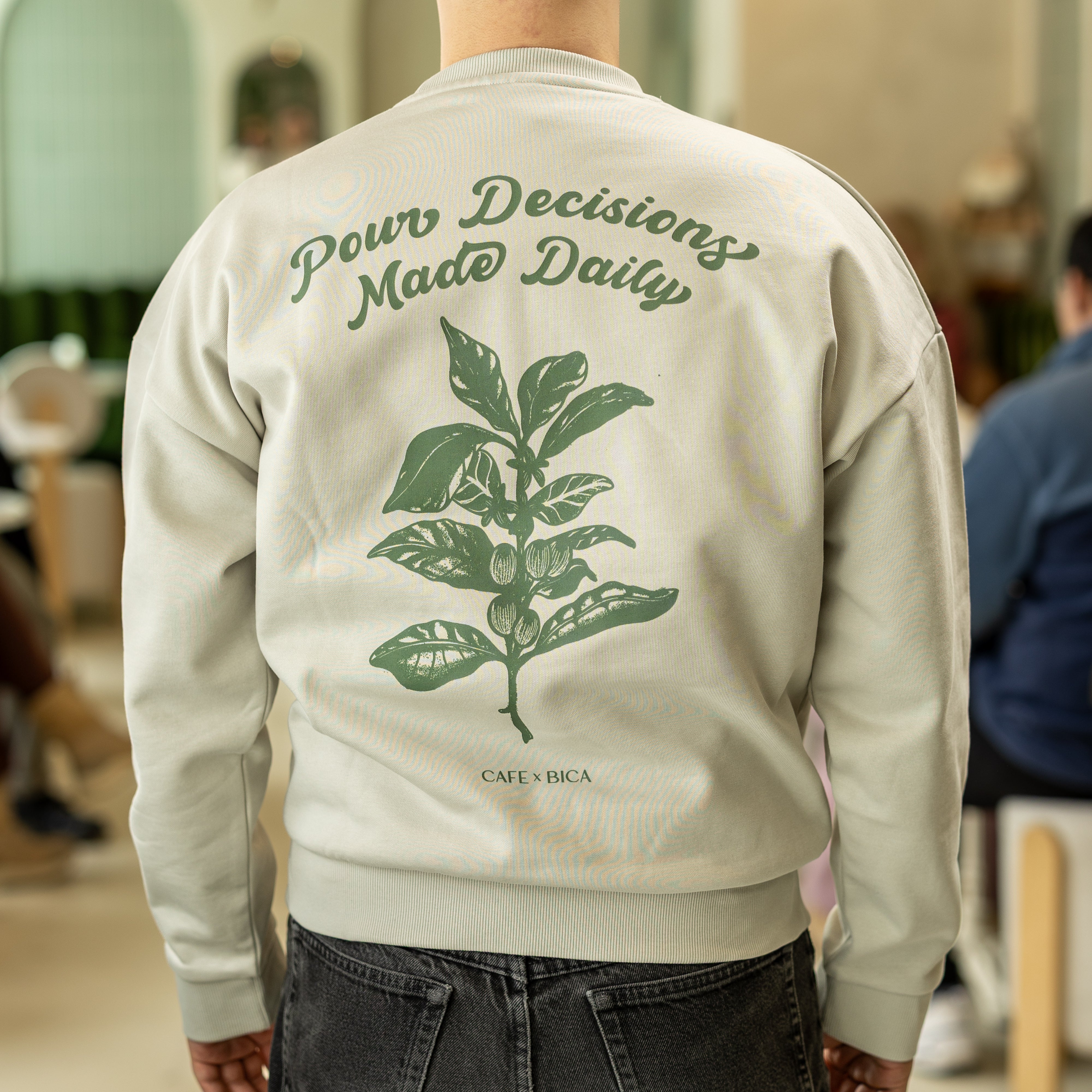 Pour-Decisions Made Daily Heavy Weight Crew Neck Sweater